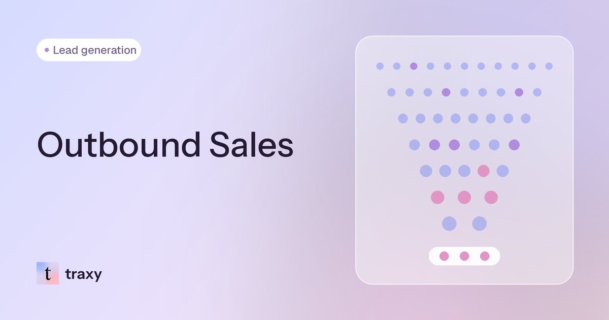 Outbound Sales (2026): What It Is, Inbound vs Outbound, Strategy and How Buying Signals Make Outbound Warm — traxy blog