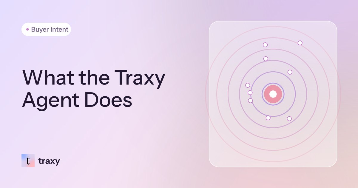 LinkedIn buyer intent with an agent: what the Traxy agent does — traxy blog